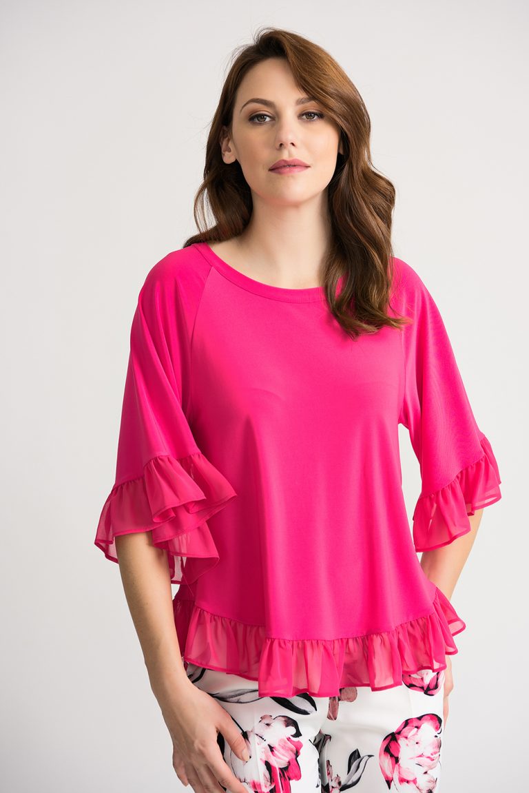 Joseph Ribkoff Pink Top Style 202380